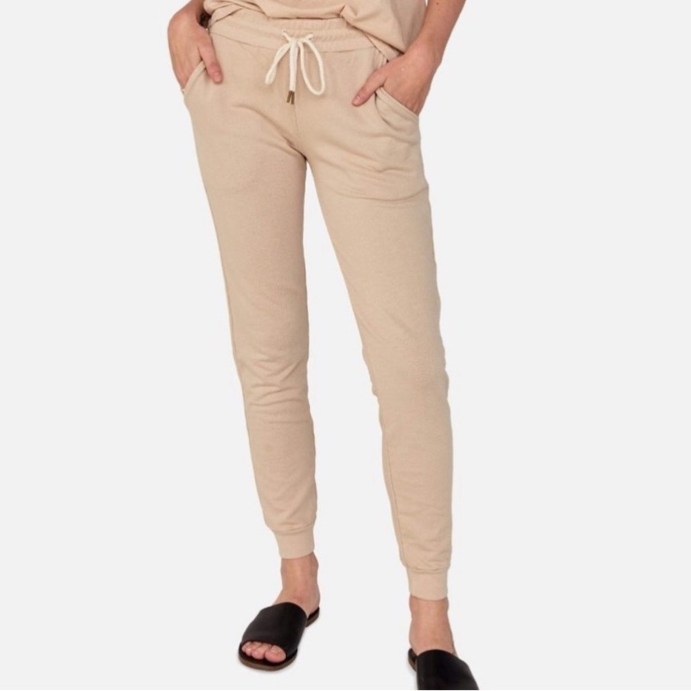 Mate The Label Organic Terry Classic Jogger Tan Small